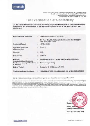 Certificate 5